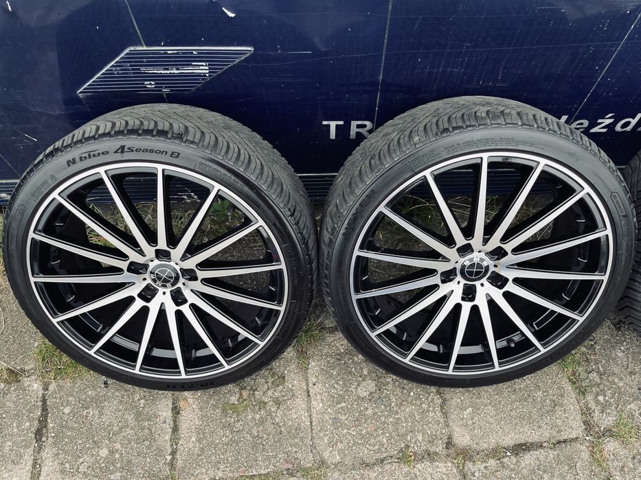 Alufelgi 5x120 20 CALI Kraze BMW 3 GT 4 5 F30 F32 F36 F10 E60 OPONY !