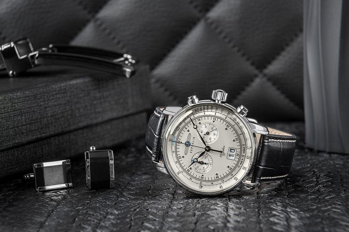 zegarek męski zeppelin 100 yahre 7690-1 + box