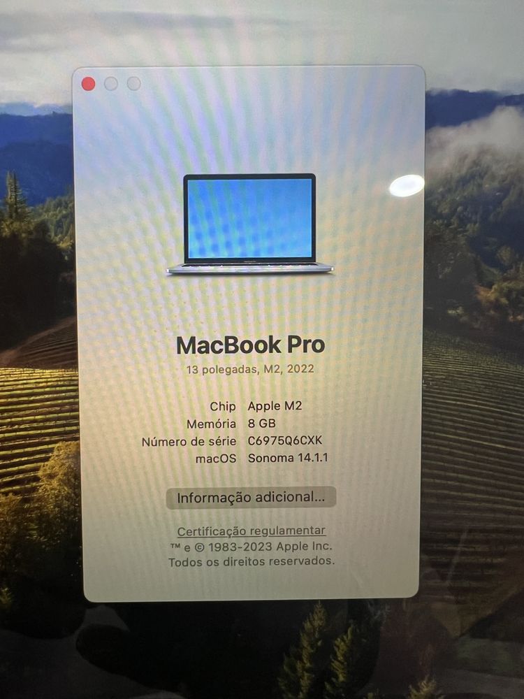 Apple Macbook Pro 13” M2 touch bar