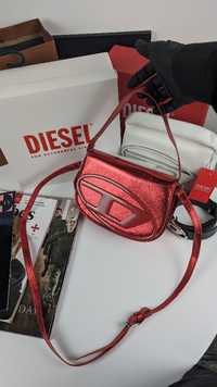 Червона сумка Дізель diesel d bag