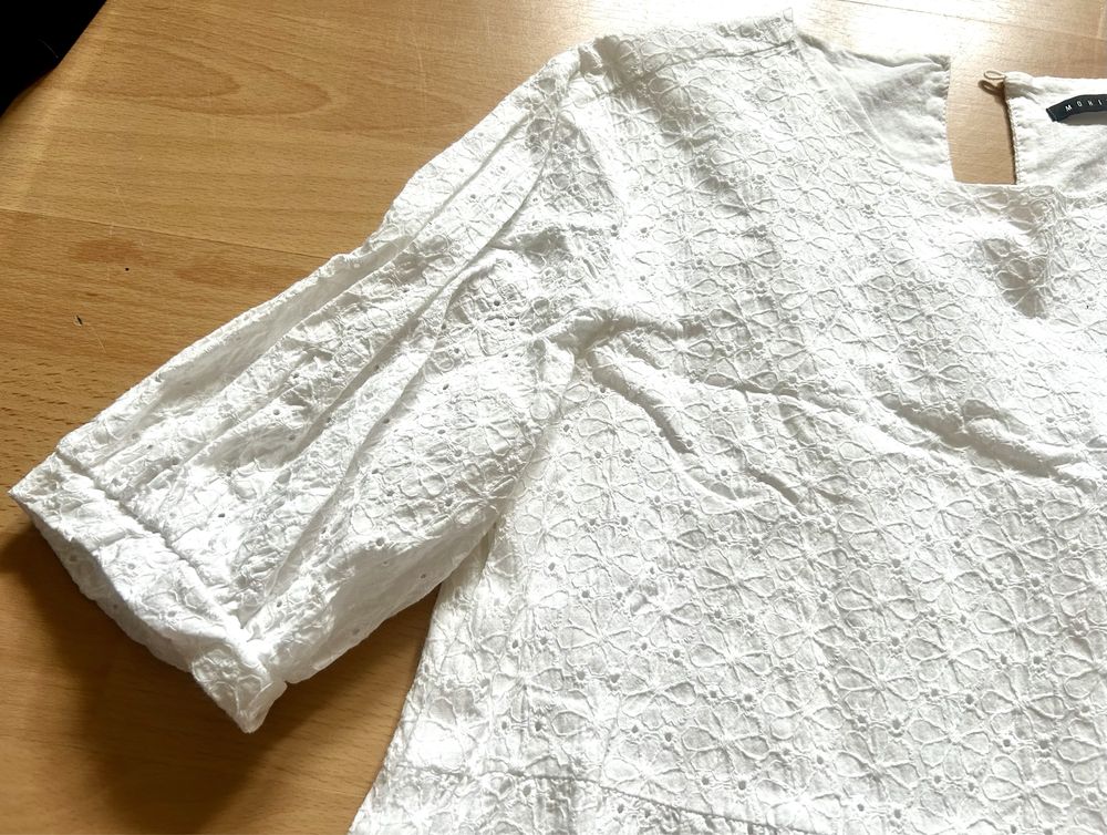 Sukienka biała, boho, Mohito, r. 36