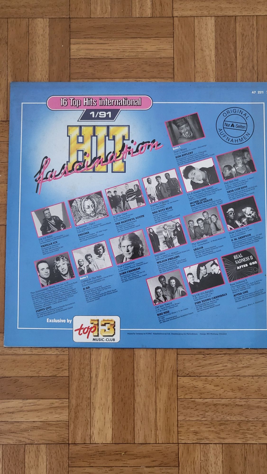 Hit Fascination lp winyl