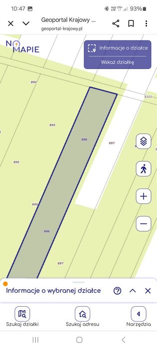 Sprzedam działki rolne Ruda gm. Serokomla  1,5ha