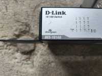 Switch dlink 16 port 100mbps