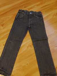 Spodnie jeans 128