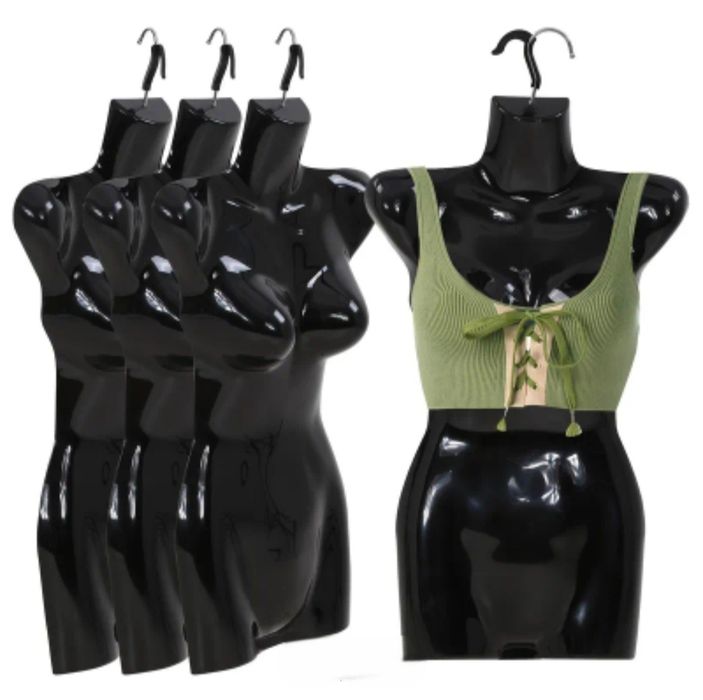 Vendo manequins femininos meio corpo