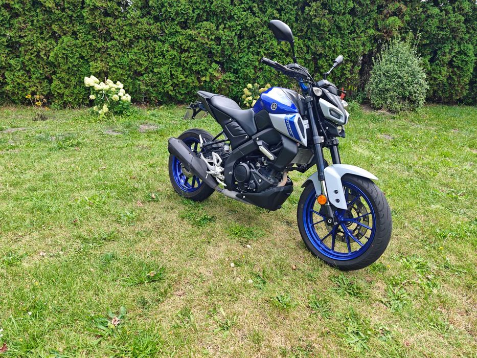 Yamaha Mt125, 2021r, Rizoma, Led, kat B, A1, 15KM