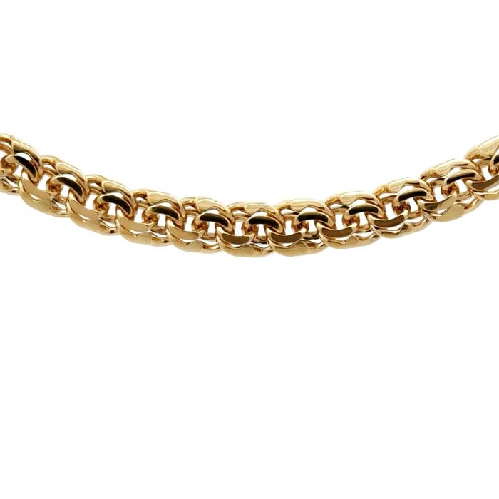 Nowy Złoty Łańcuszek Splot Garibaldi 39,14g 60cm Złoto 585 14K