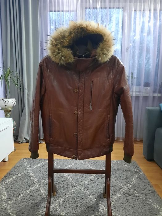 Курточка шкіряна чоловіча