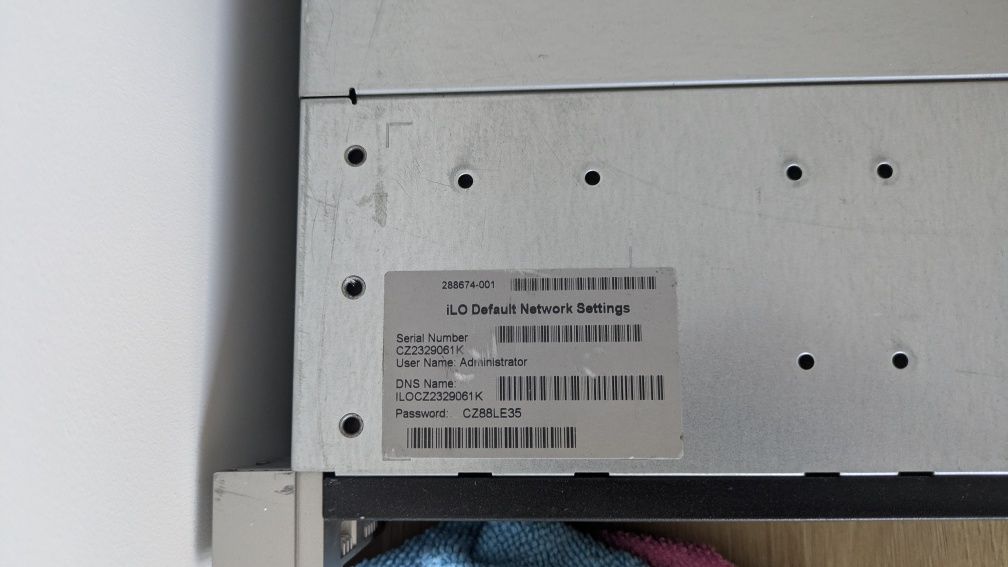 сервер Servak HP DL380P