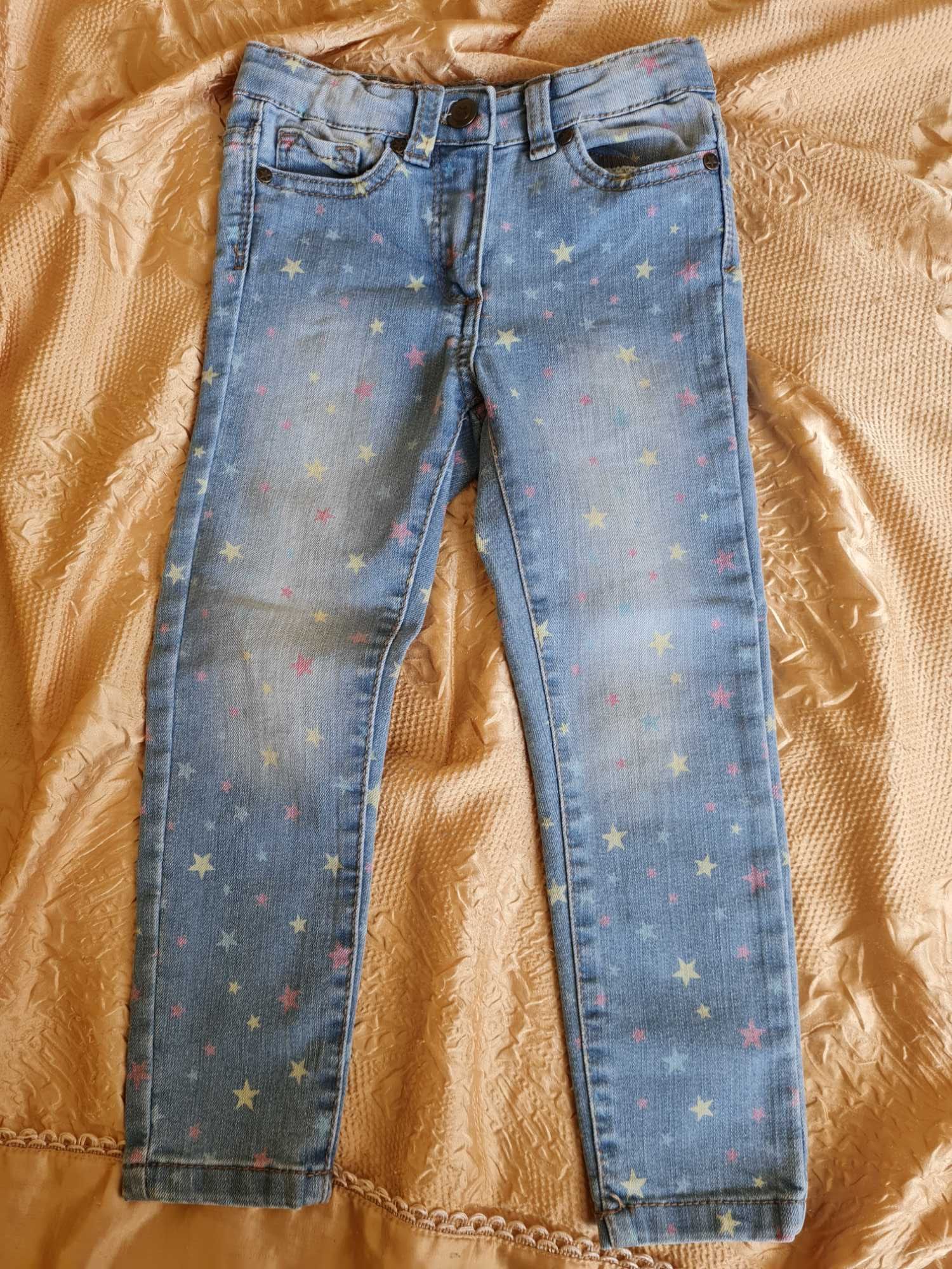 Spodnie jeans dla dziewczynki rozm. 104
