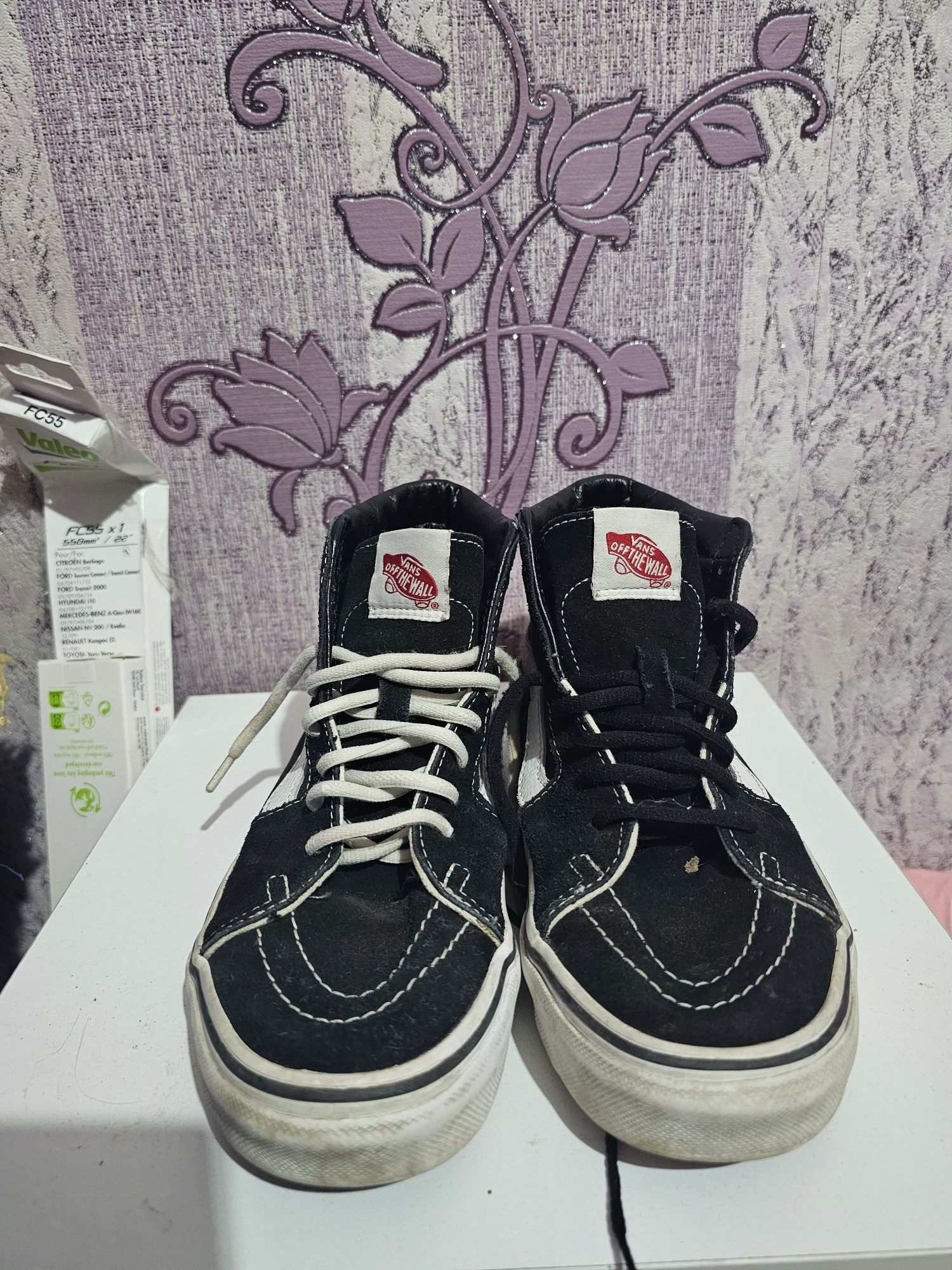 Buty damskie za kostke trampki czarne vans Old skool rozmiar 36.5