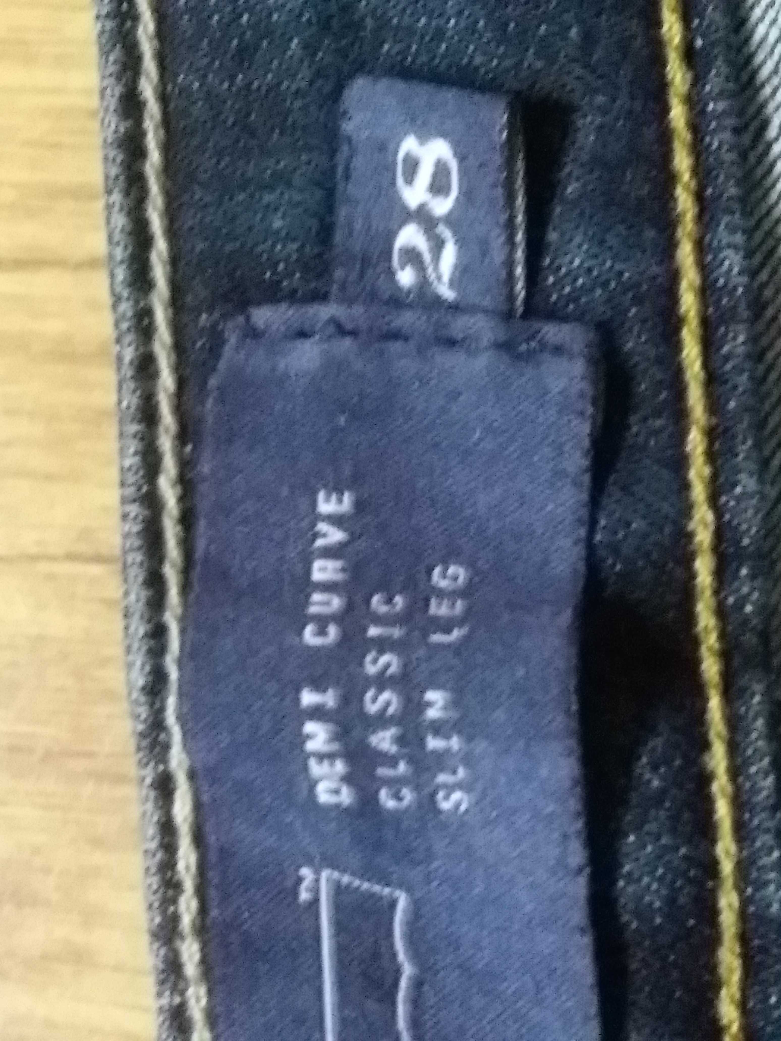 Spodnie dżinsowe Levis W28 L34