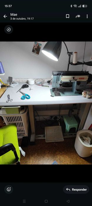Maquina costura semi profissional