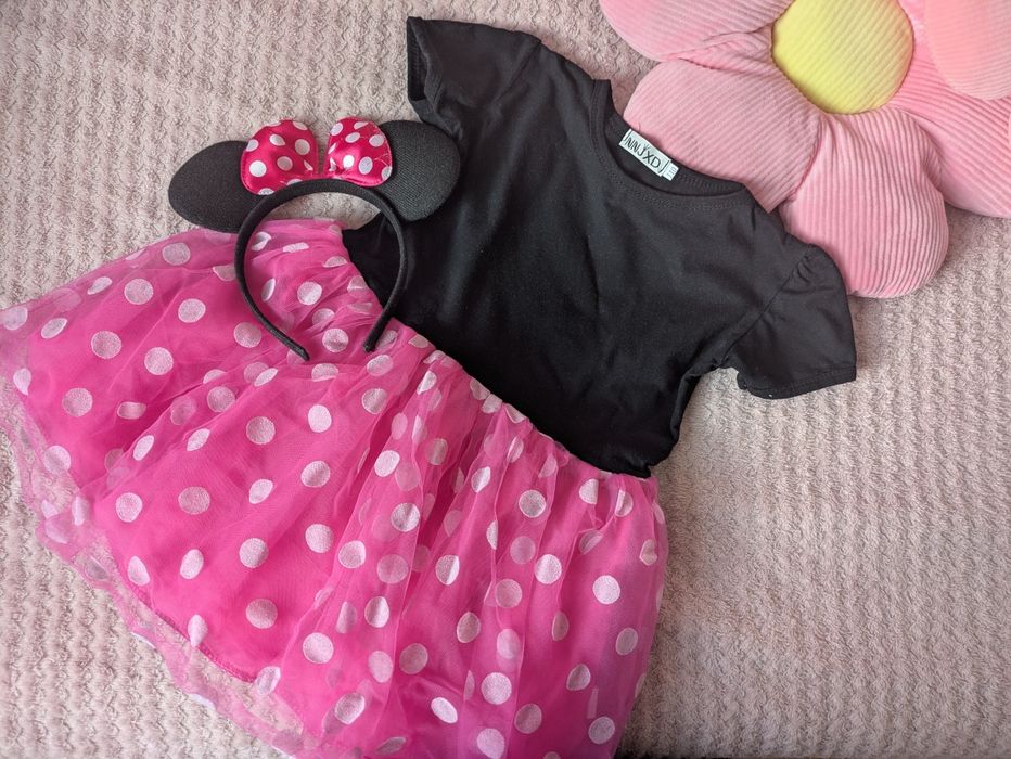 Przebranie kostium myszka Minnie bal przebierańców