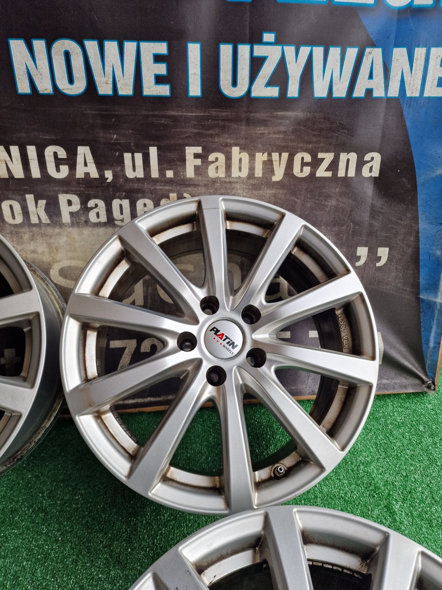 Alufelgi 17 5×112 Audi Vw Skoda Seat Mercedes Komplet