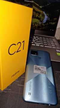 Smartfon telefon Realme c21 + etui