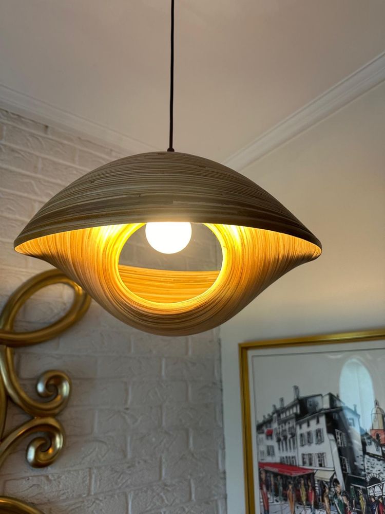 Lampa Bamboo Elle lampa bambusowa