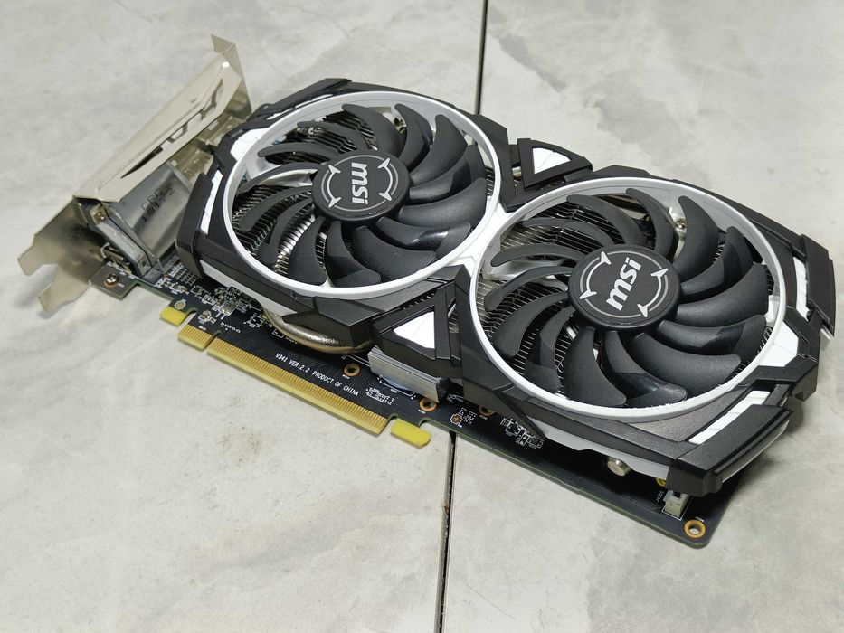 Відеокарта AMD MSI RX 570 4GB ARMOR OC в ІДЕАЛЬНОМУ стані на ПЛОМБІ!