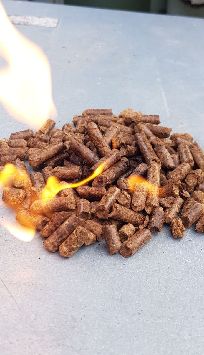 Pellet dębowy certyfikat ,  6mm