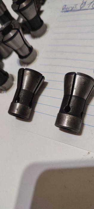 Цанги для зажима инструмента