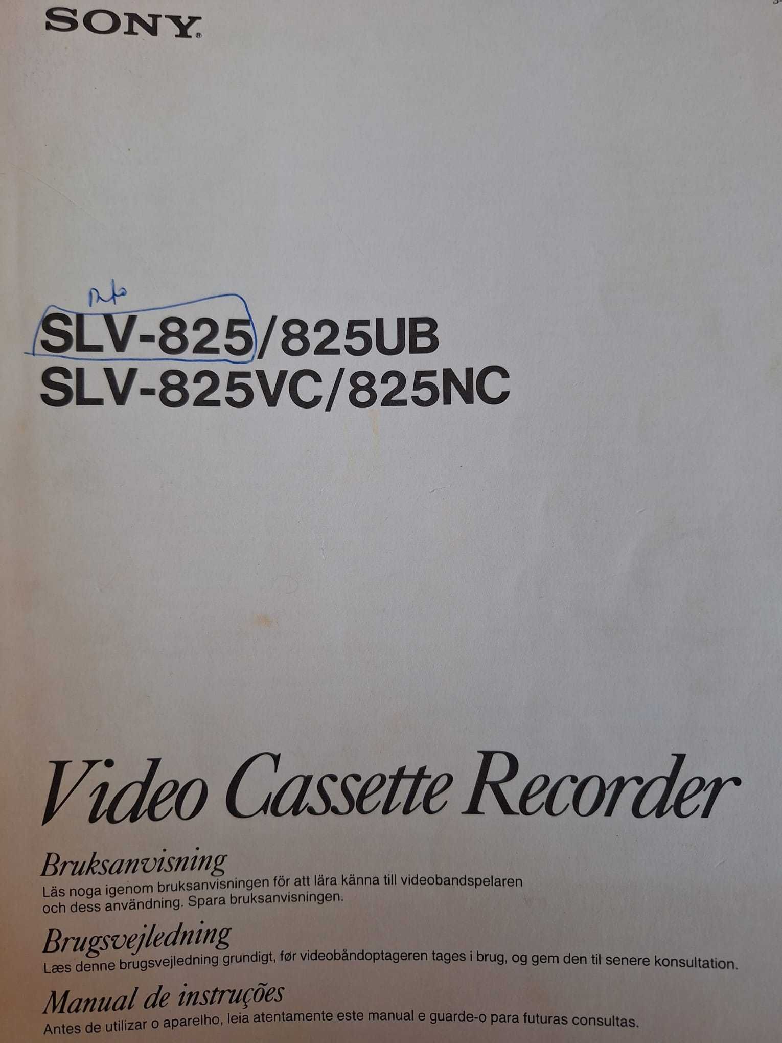 Video cassete recorder e   CD/DVD player Sony  para peças