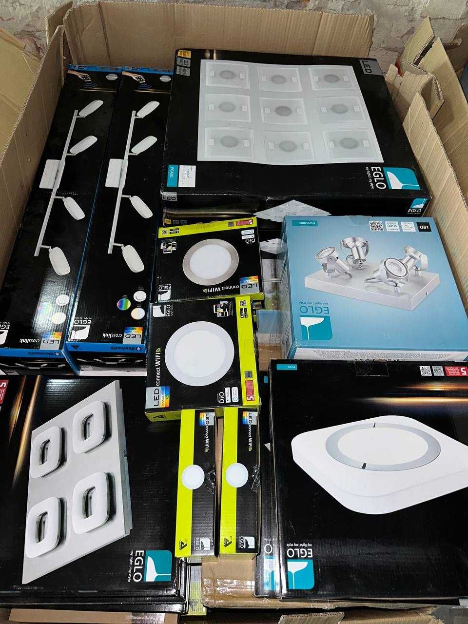 LED-освітлення EGLO - Австрія/опт палети