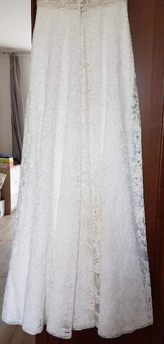 Piekna suknia ślubna NABLA PRISCILLA koronka stan idealny + welon