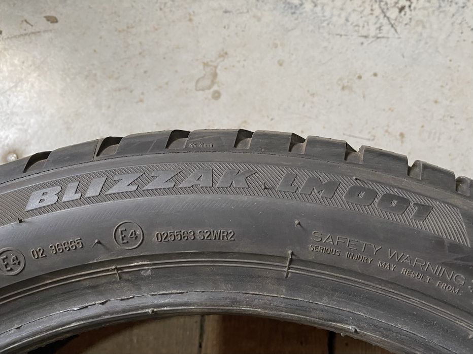 2шт 7мм 24р 225/45R18 Bridgestone Blizzak LM001