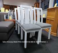 Krzesła MAYA drewniane , BIAŁE, 4 szt  OUTLET MP -50% =Producent