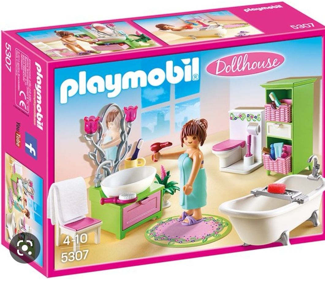 Playmobil Dollhouse 5307 Romantyczna łazienka