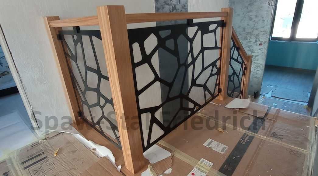 Balustrady,zadaszenia,bramy,schody-stal nierdzewna,czarna i aluminium