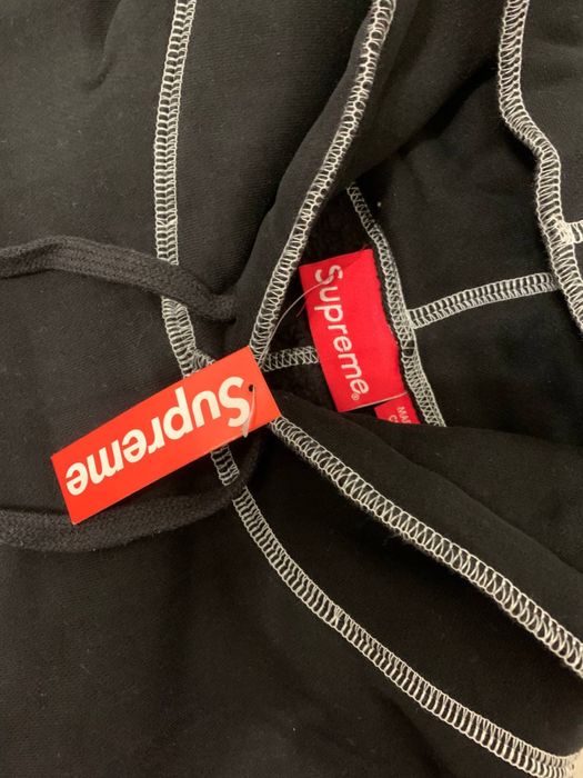 Худі Supreme coverstitch
