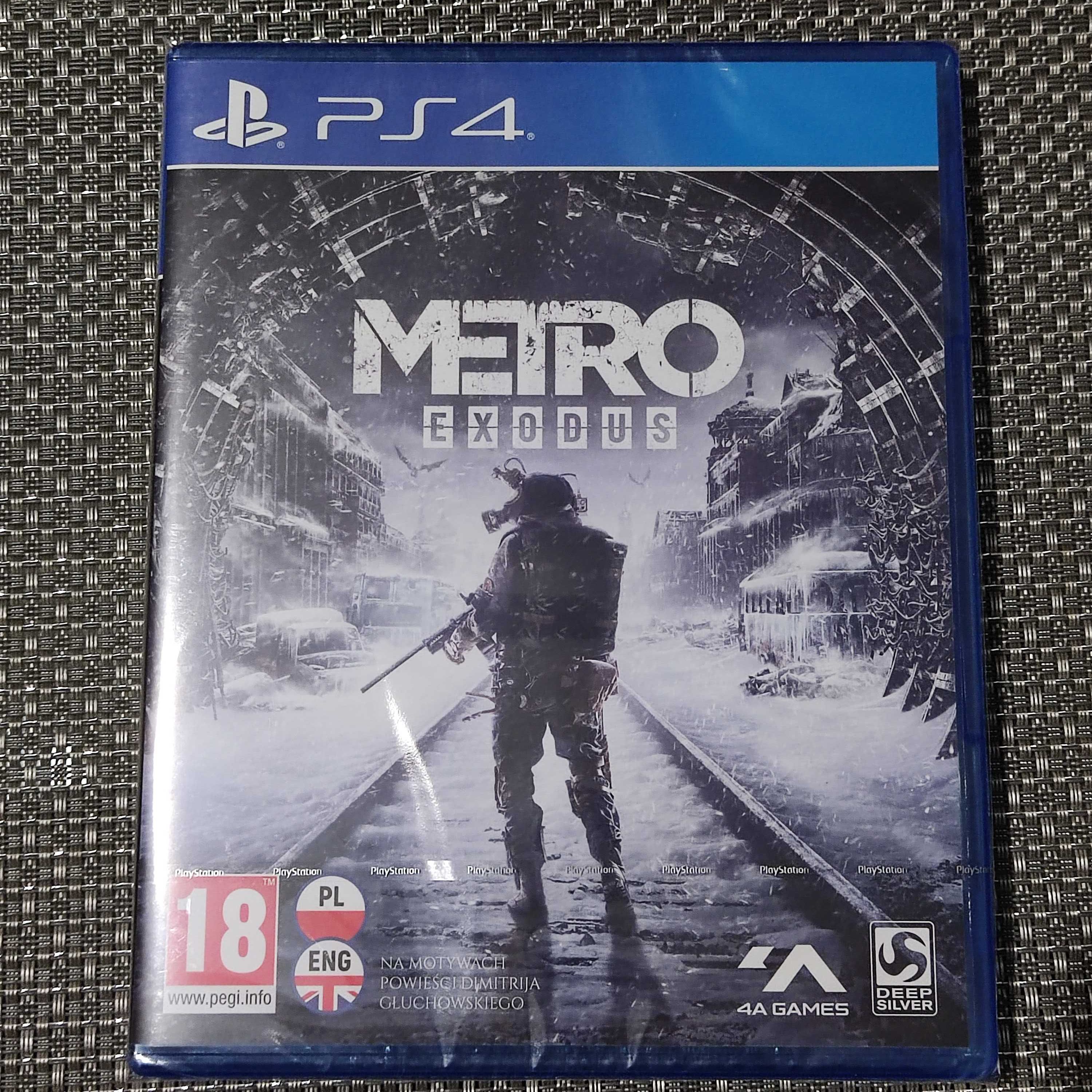 Metro Exodus PS4 Polska okładka nowa w folii