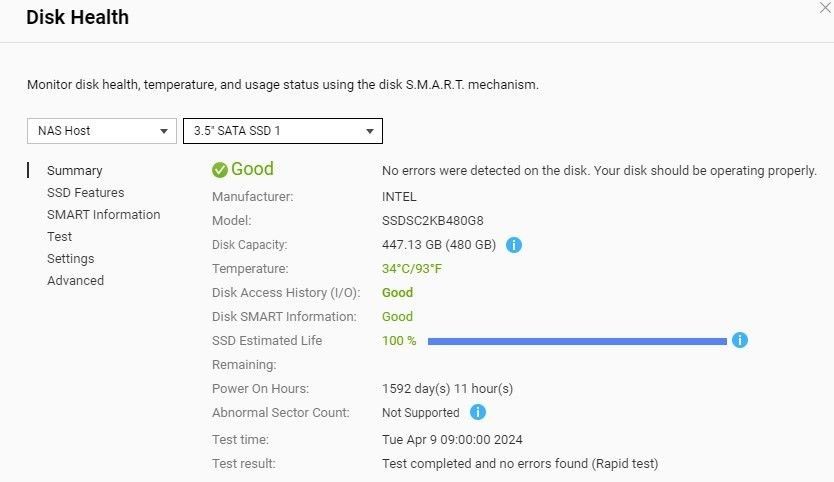 Мережеве сховище QNAP TS-253E-8G + HDD 12TB