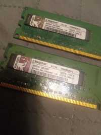 Память 1гб ddr2 Kingston  для пк