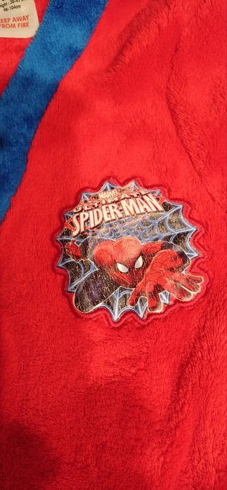 Szlafrok Spiderman 3-4 lata