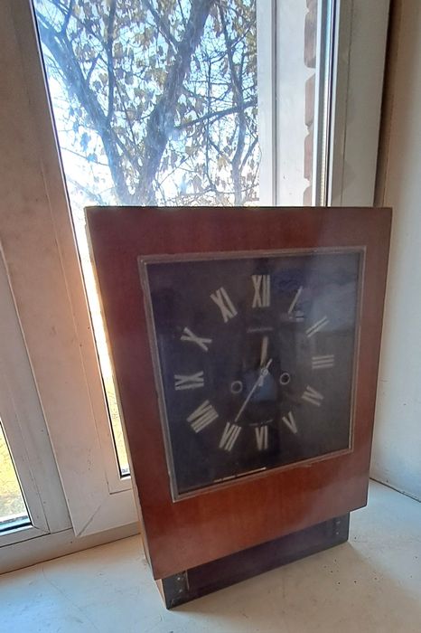 Настенные часы с боем Янтарь СССР на ходу