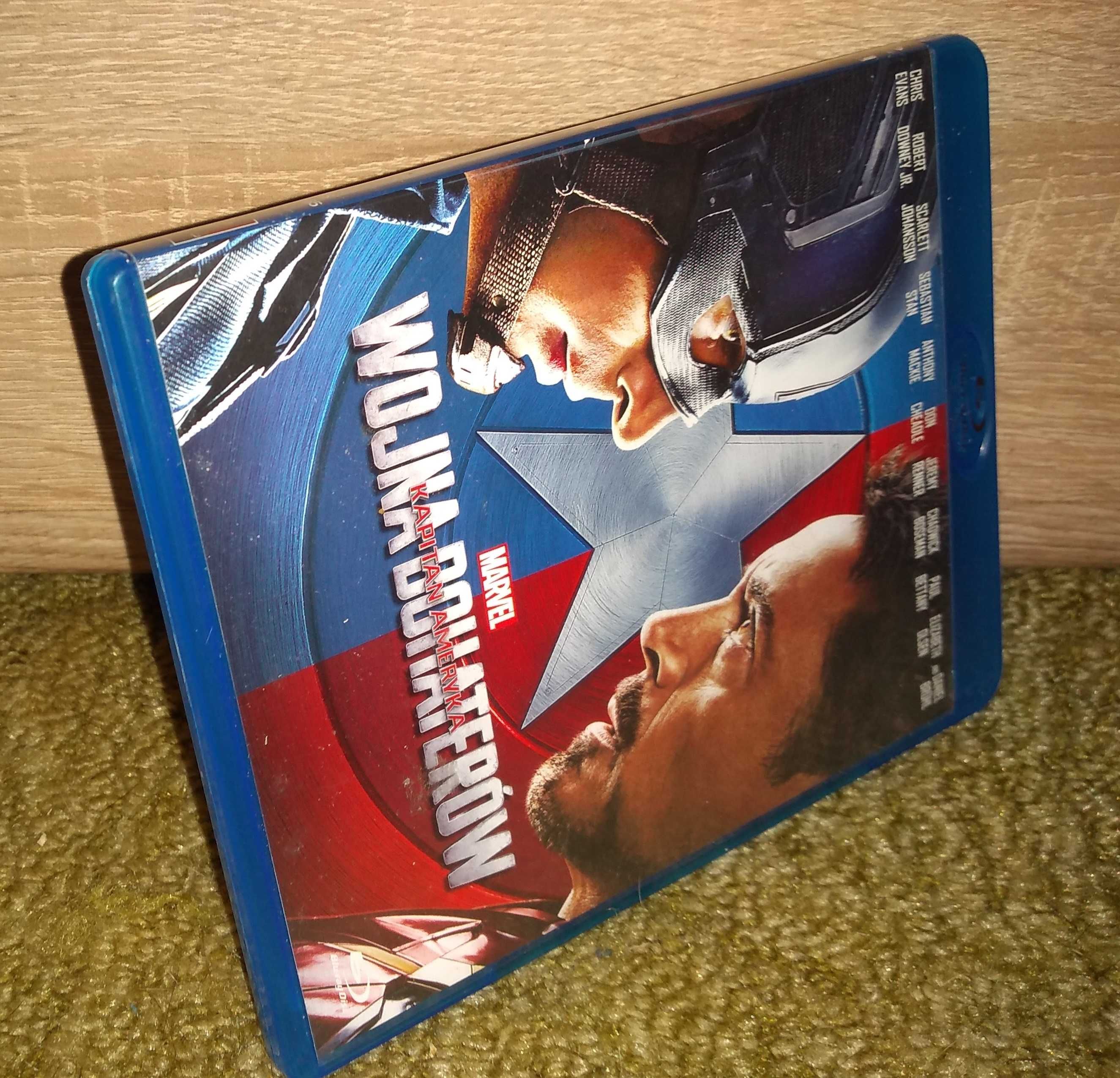 Kapitan Ameryka: Wojna Bohaterów / Idealna - / Blu-Ray / Dubbing PL