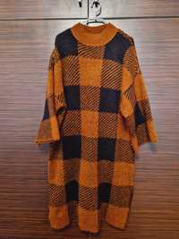 Sukienka sweter oversize