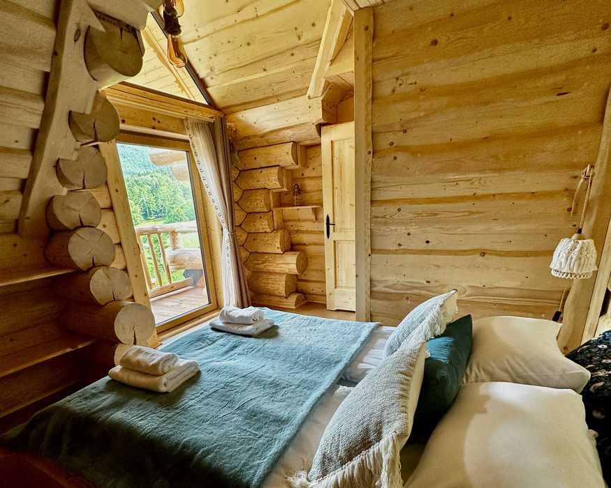 Piękna Luksusowa Chata w górach SPA, 6-21 osób, Sauna, Balia z jacuzzi