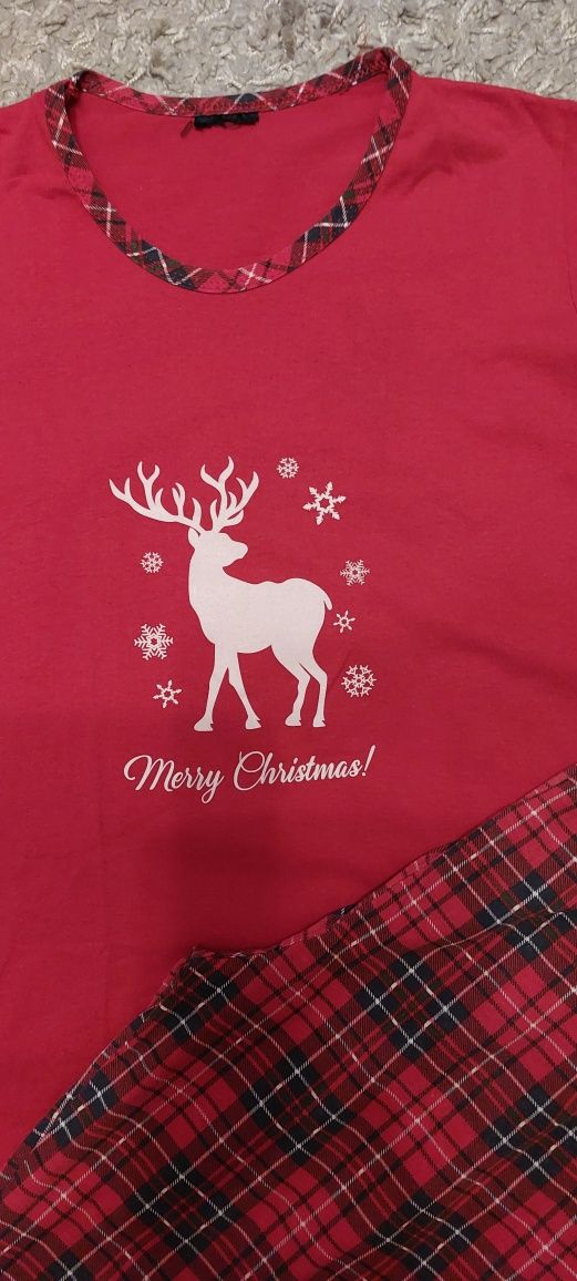 Piżama dla TATY r.XL świąteczna  Boże narodzenie
