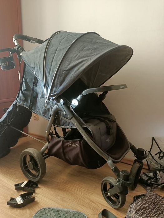 Wózek spacerówka valco Snap 4 + śpiworek, adaptery