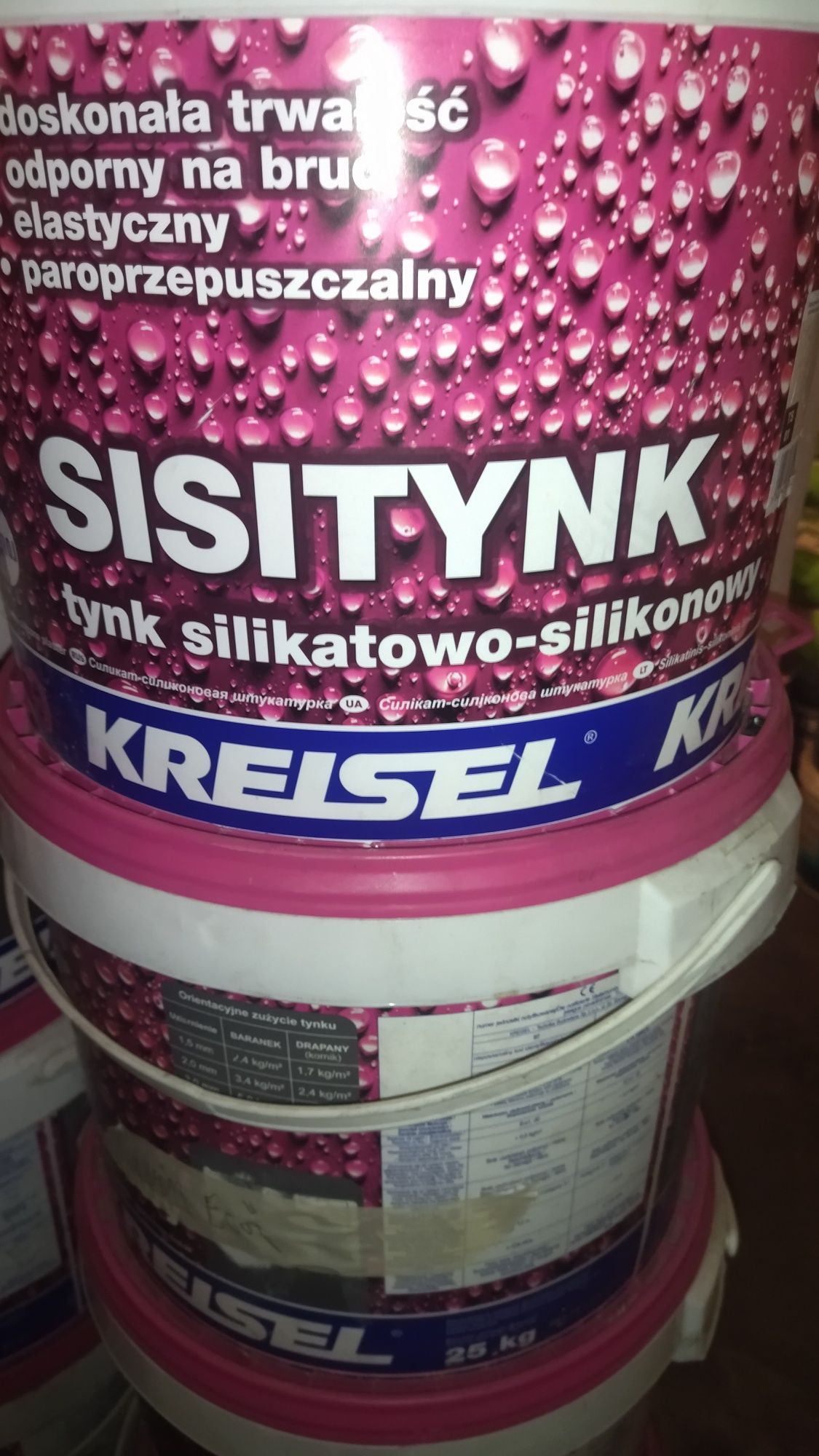 Tynk silikonowy do dociepleń