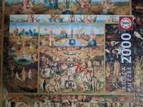 Puzzle Educa 2000 Bosch Ogród rozkoszy ziemskich
