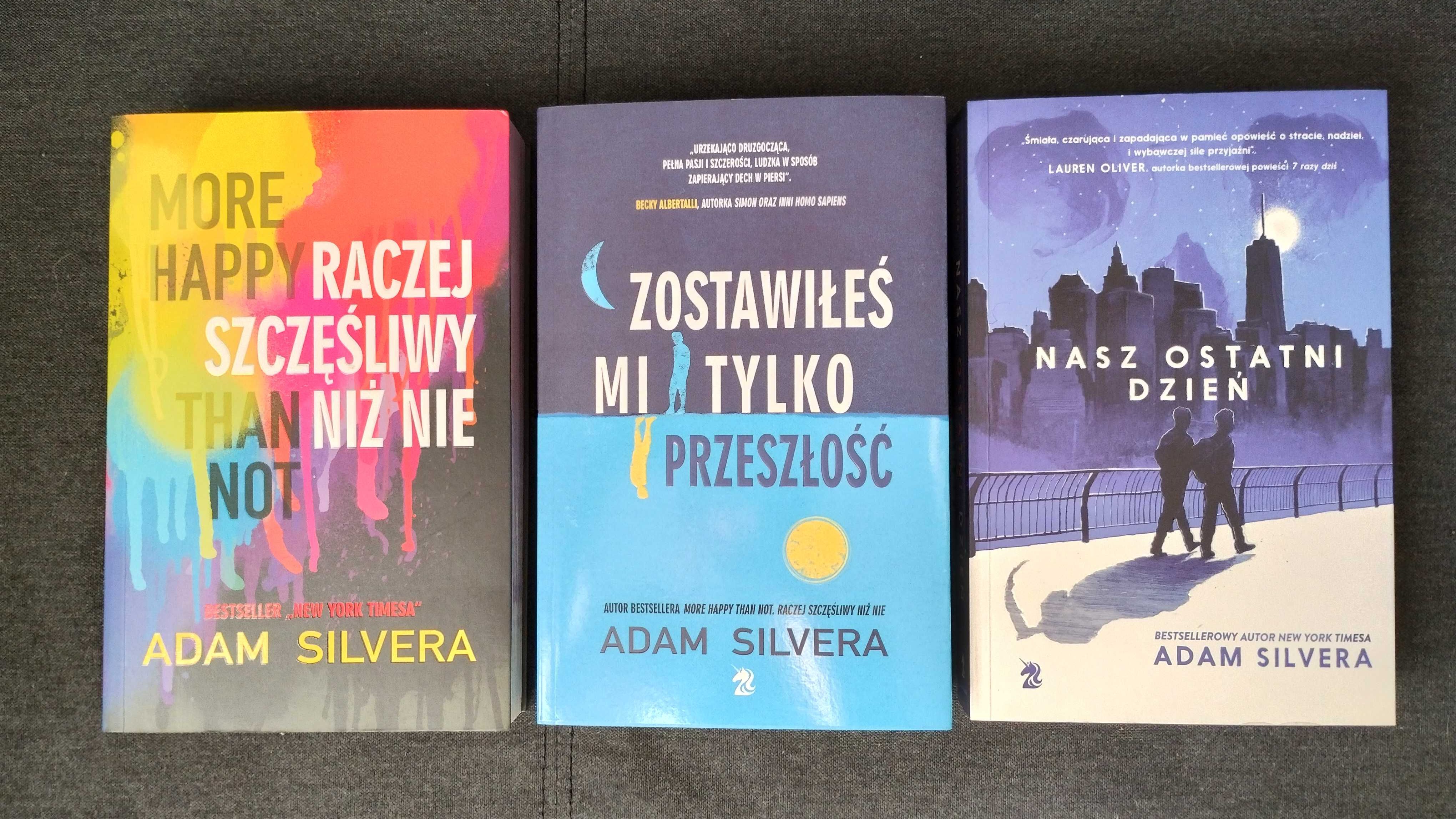 Książki młodzieżowe autor Adam Silvera