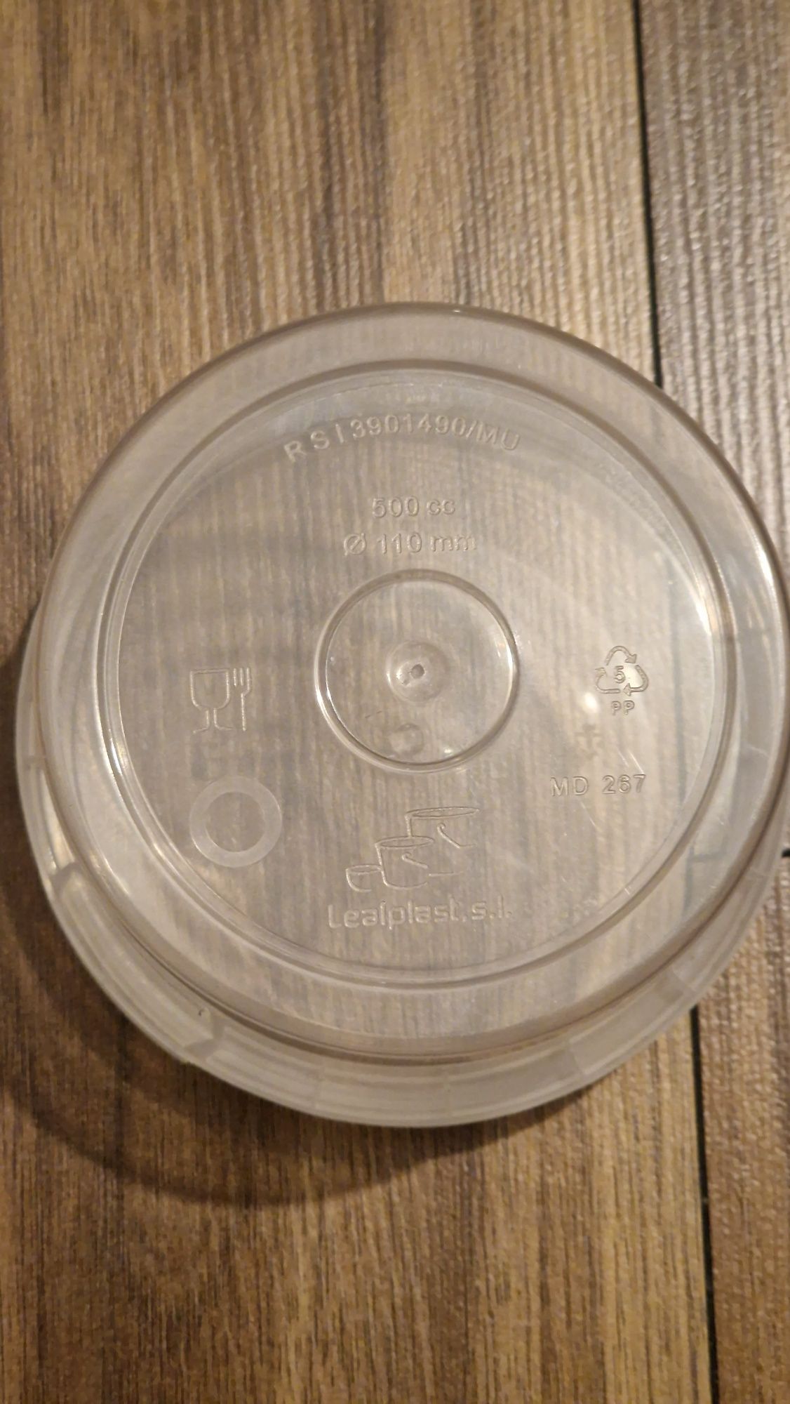 210 unidades Potes sopa 500ml com tampa novos nunca usados