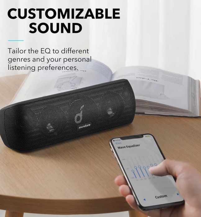 Anker SoundCore Motion +, 30W, Hi-res audio, APTX HD блютус кононка