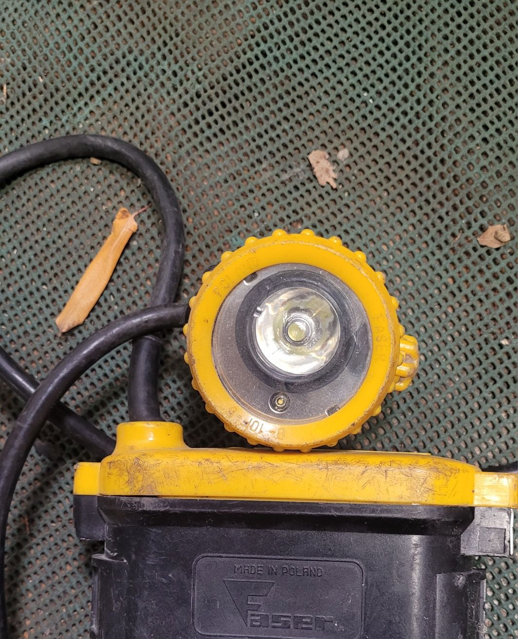 Stara lampa górnicza Faser