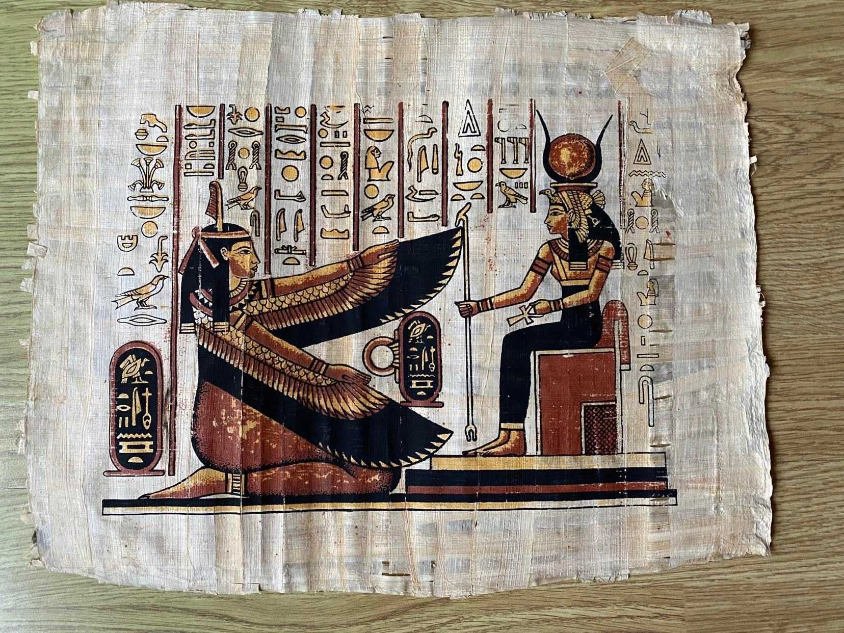 Papirusy z Egiptu - kpl 7 szt.
